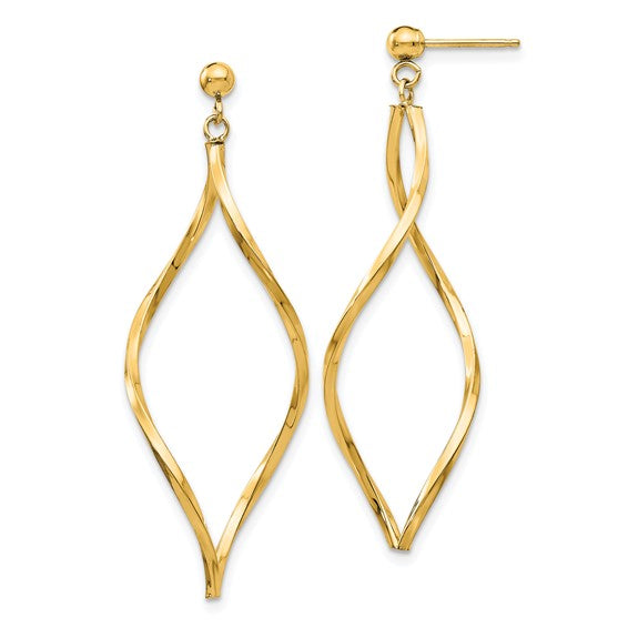 Twisted Dangle Earrings