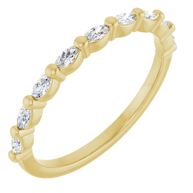 14KY 1/4CTW Lab-Created Diamond Band