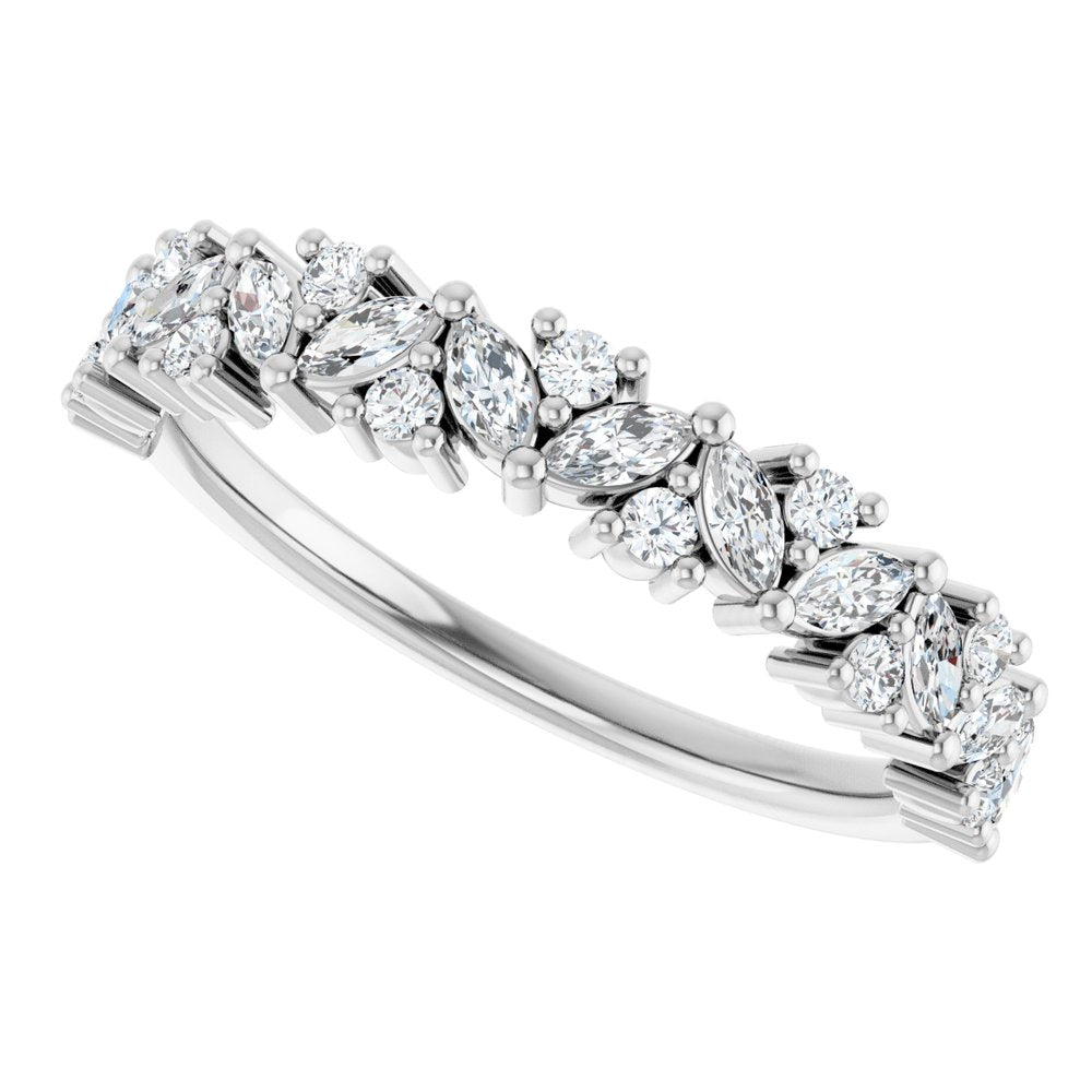 1/2CTW Diamond Anniversary Band