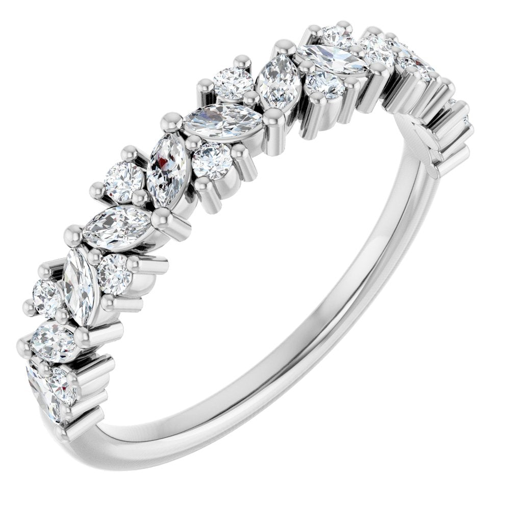 1/2CTW Diamond Anniversary Band