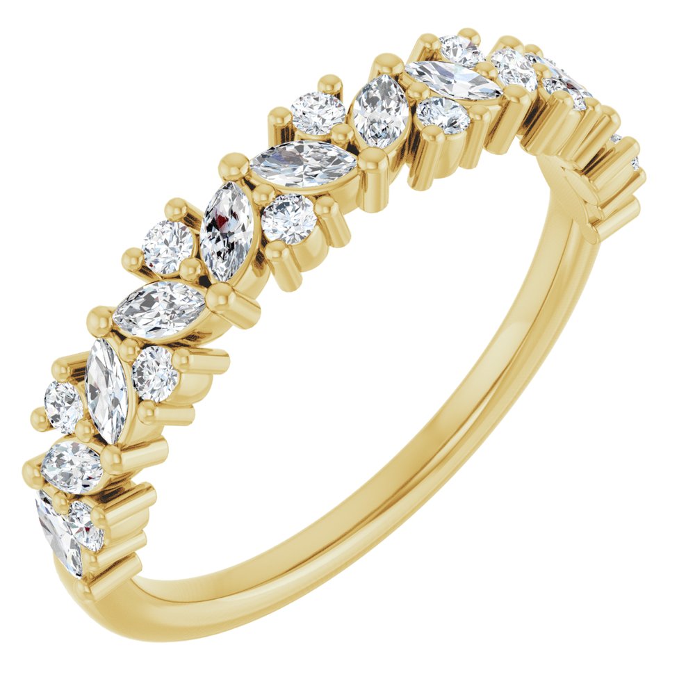 1/2CTW Diamond Anniversary Band