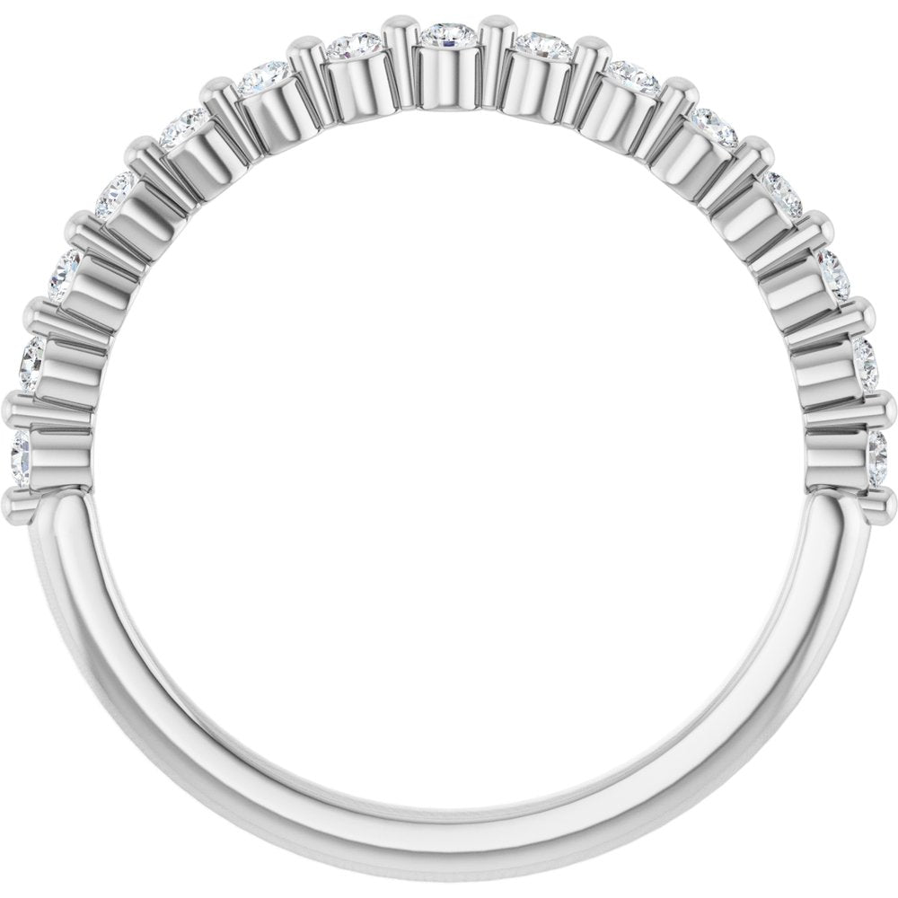1/5CTW Lab-Created Diamond Band (Available in Various Metals)