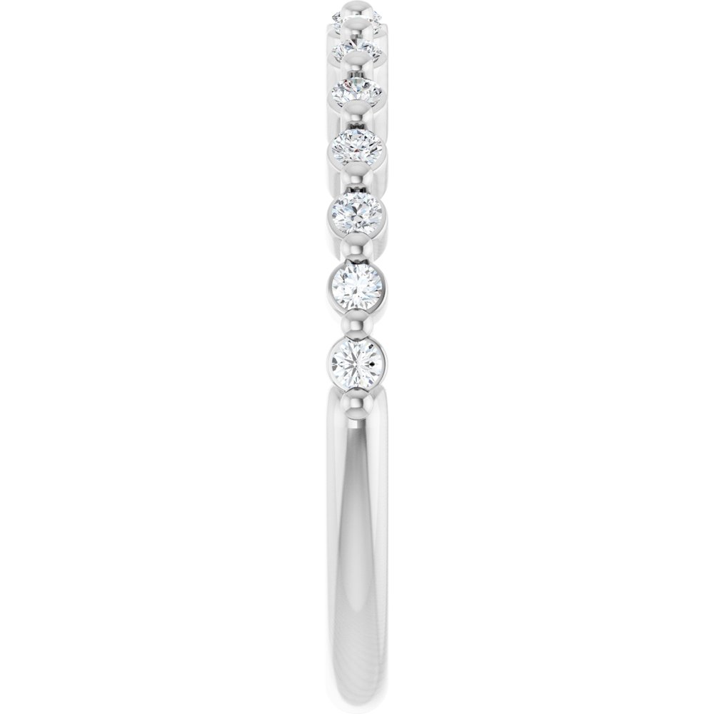 1/5CTW Lab-Created Diamond Band (Available in Various Metals)