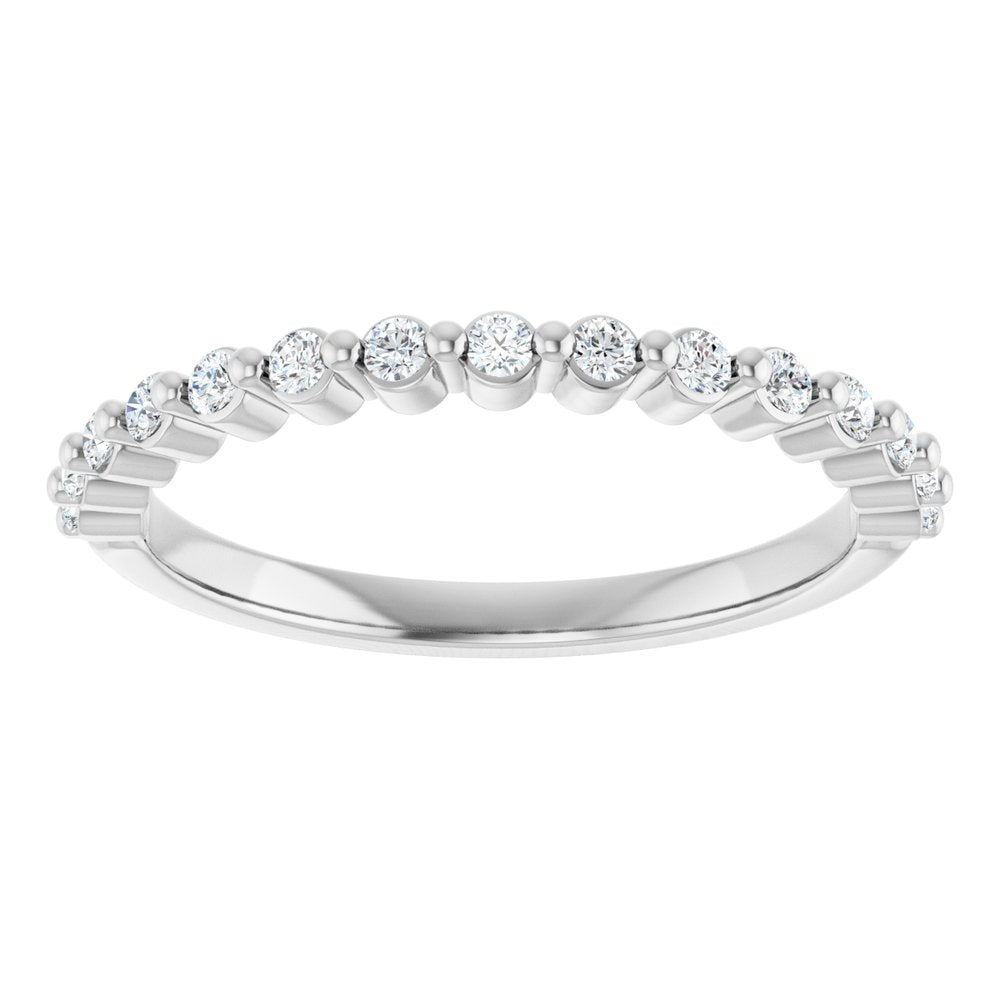 1/5CTW Lab-Created Diamond Band (Available in Various Metals)
