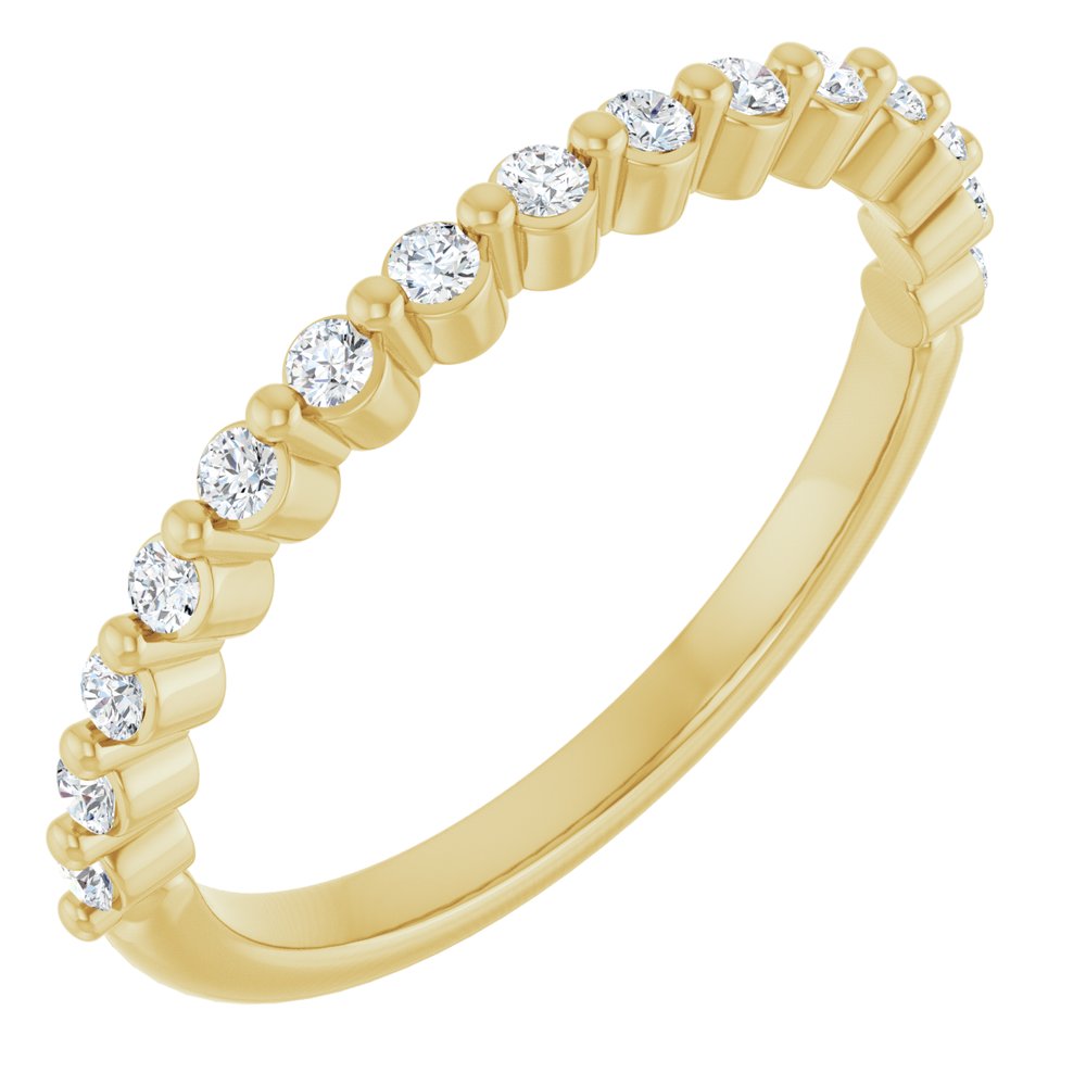 1/5CTW Lab-Created Diamond Band (Available in Various Metals)