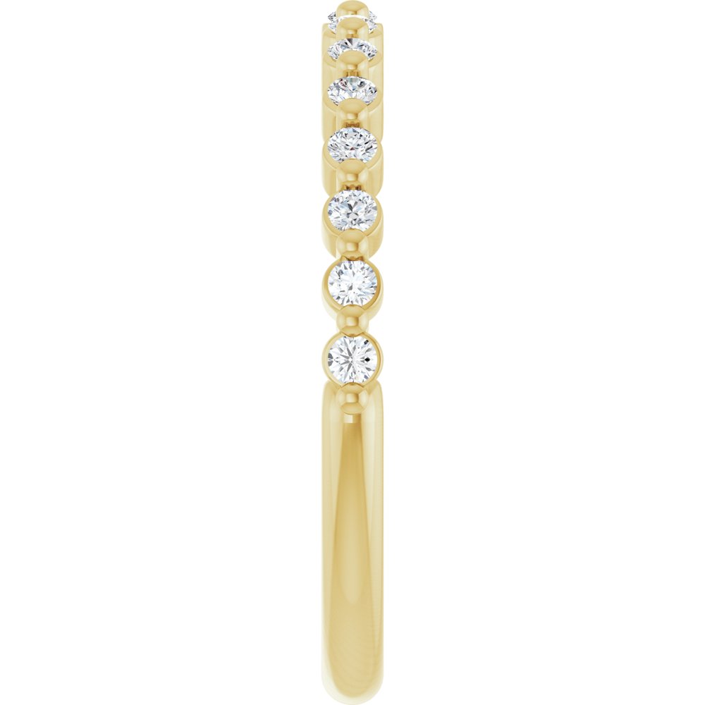 1/5CTW Lab-Created Diamond Band (Available in Various Metals)