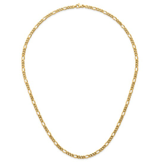 14KY 24" Figaro Chain