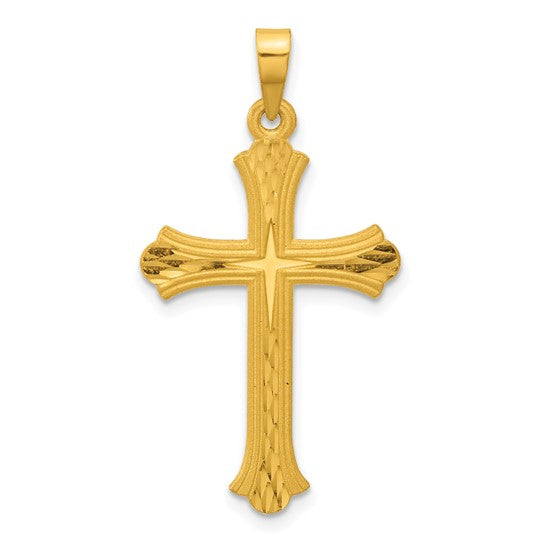 24KY Cross Pendant*