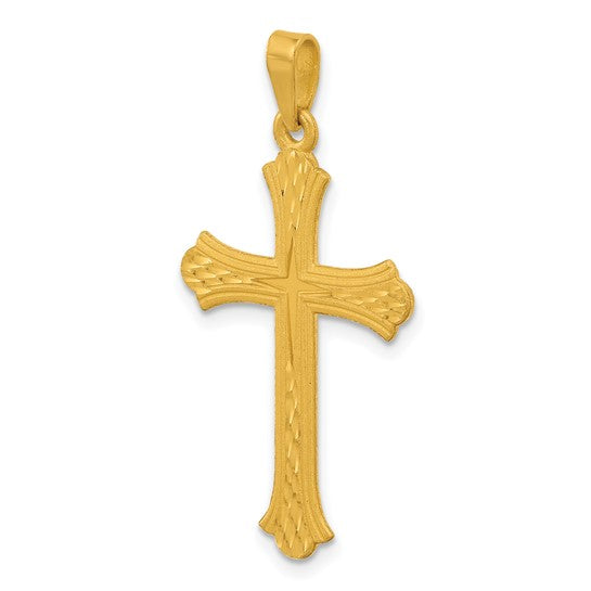 24KY Cross Pendant*
