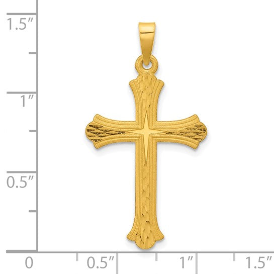 24KY Cross Pendant*
