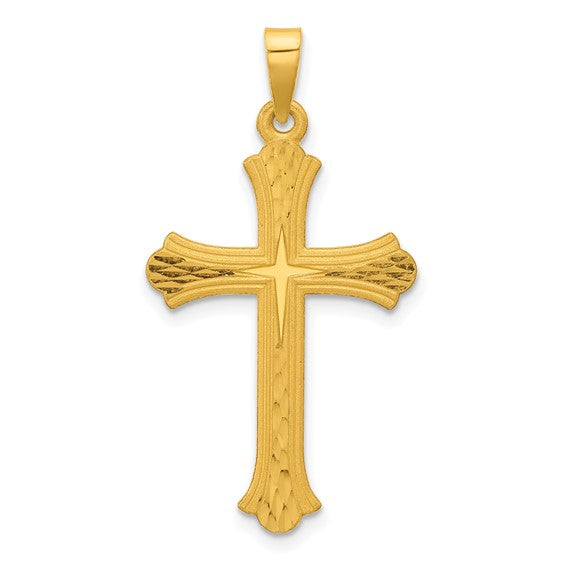 24KY Cross Pendant*