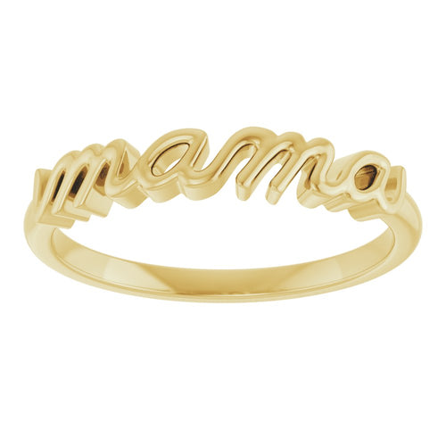 "mama" Mother's Day Ring