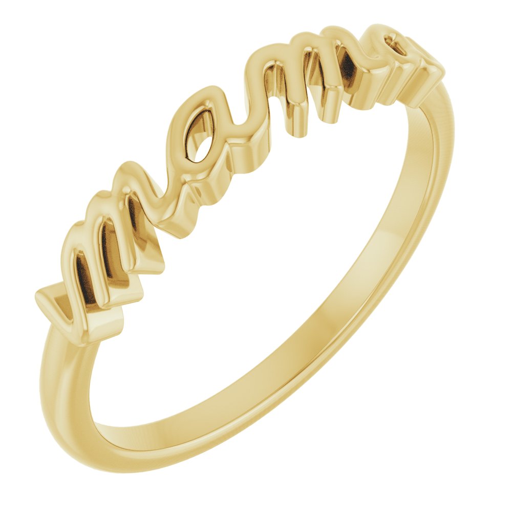 "mama" Mother's Day Ring