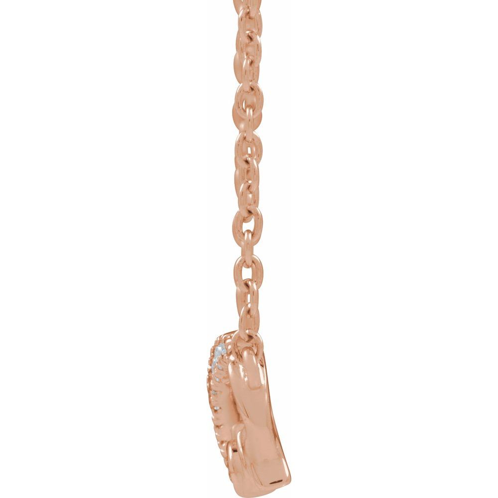 3/4CTW Diamond Infinity Mom Neckalce