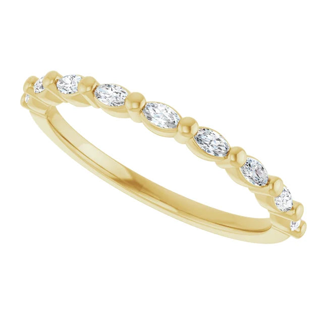 14KY 1/4CTW Lab-Created Diamond Band