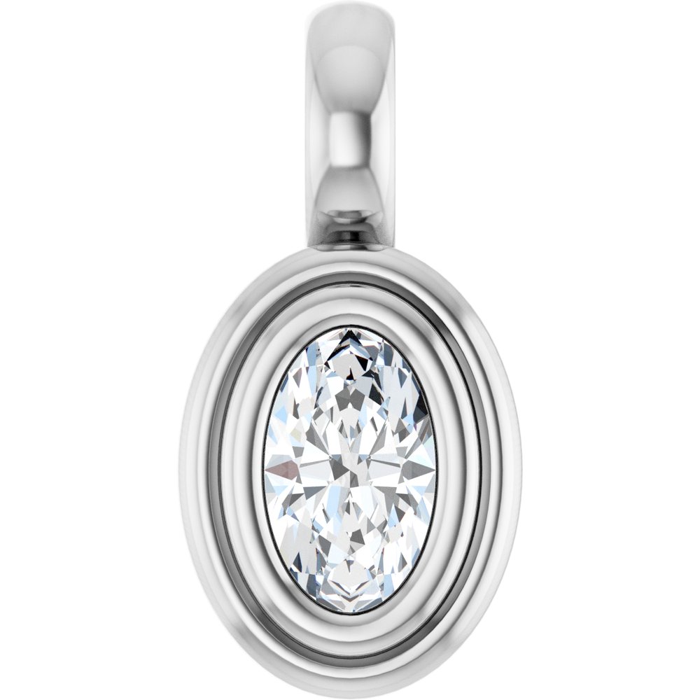 Lab Created Diamond Pendant