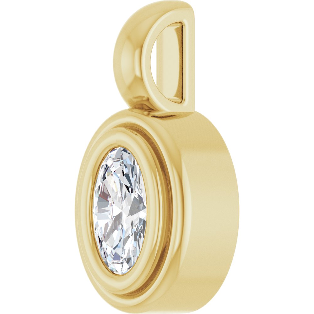 Lab Created Diamond Pendant