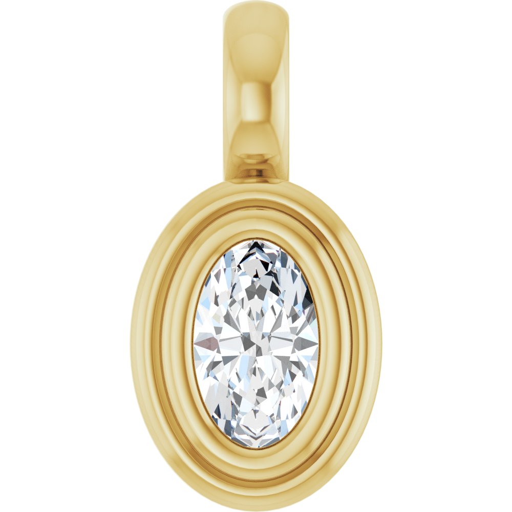 Lab Created Diamond Pendant