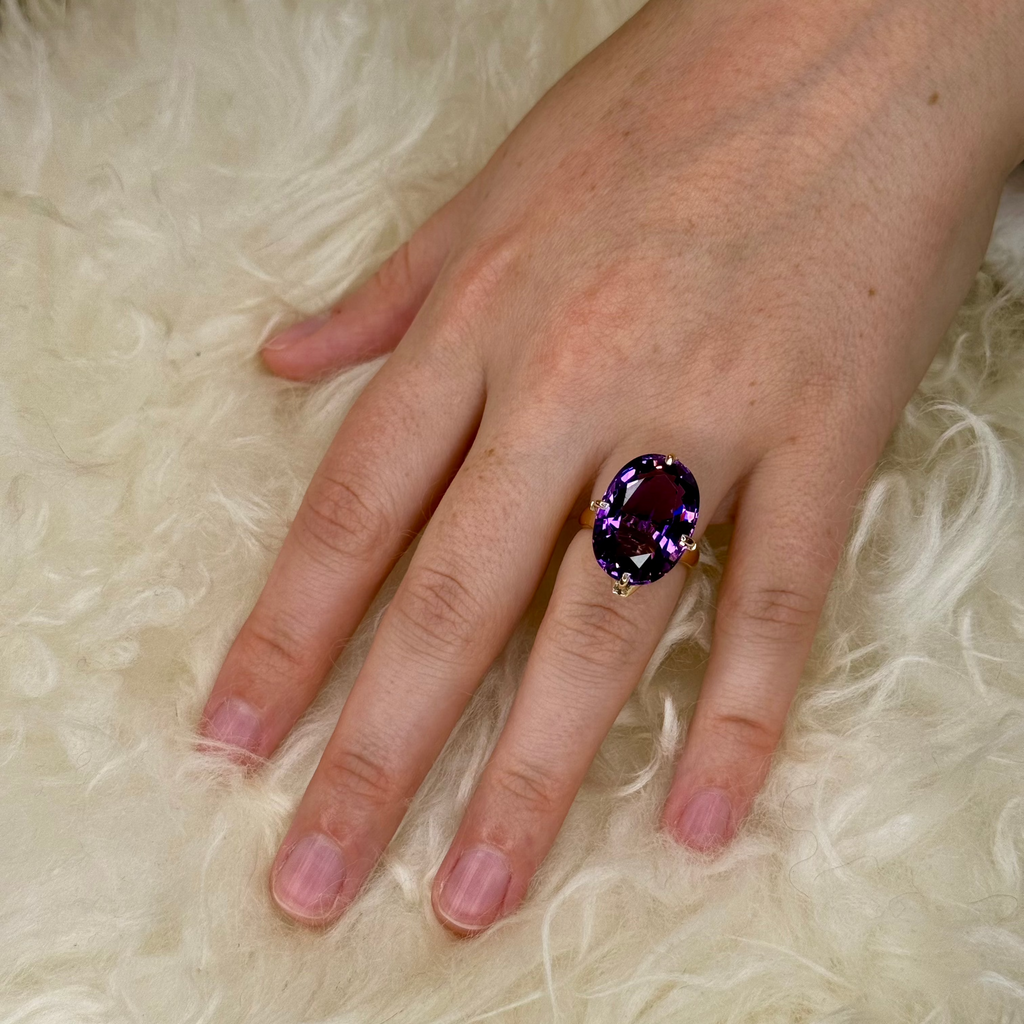 Estate Amethyst Ring