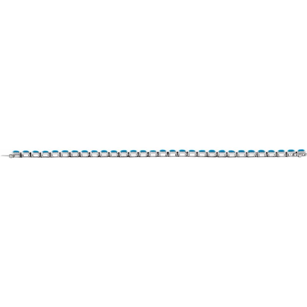 Turquoise Line Bracelet
