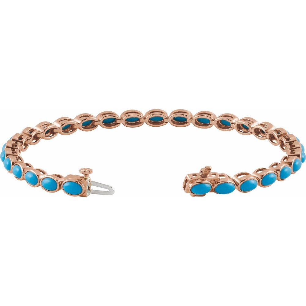 Turquoise Line Bracelet