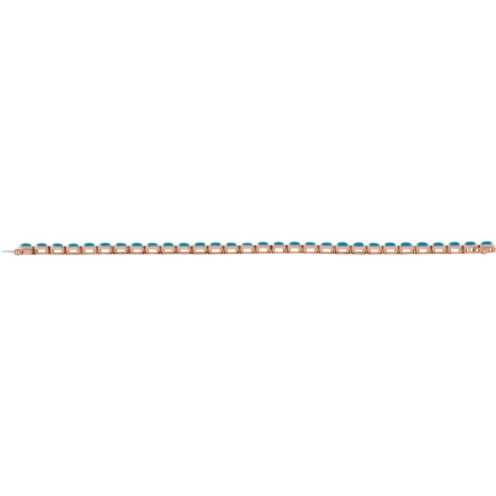 Turquoise Line Bracelet