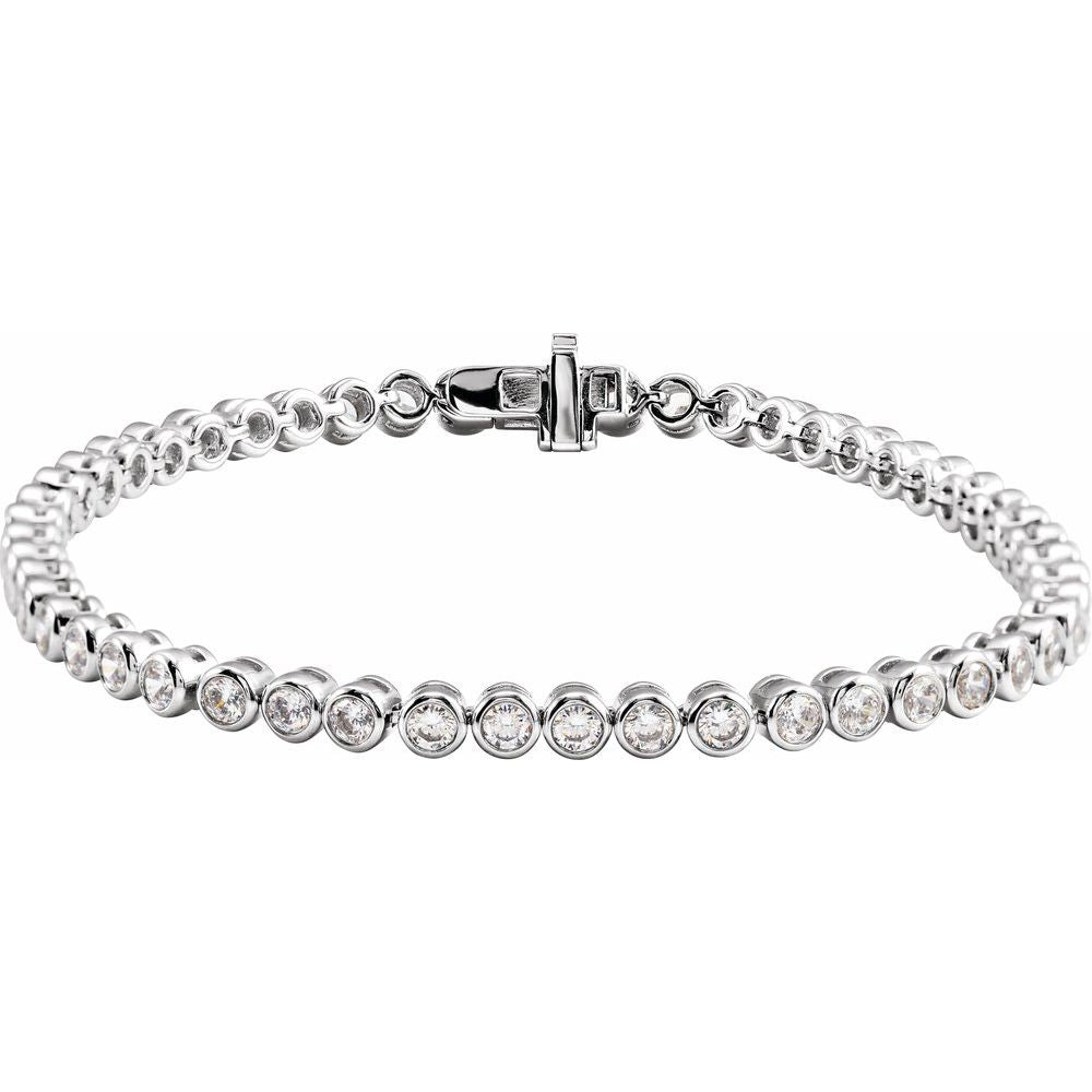 3.5CTW Lab Created Diamond Tennis Bracelet
