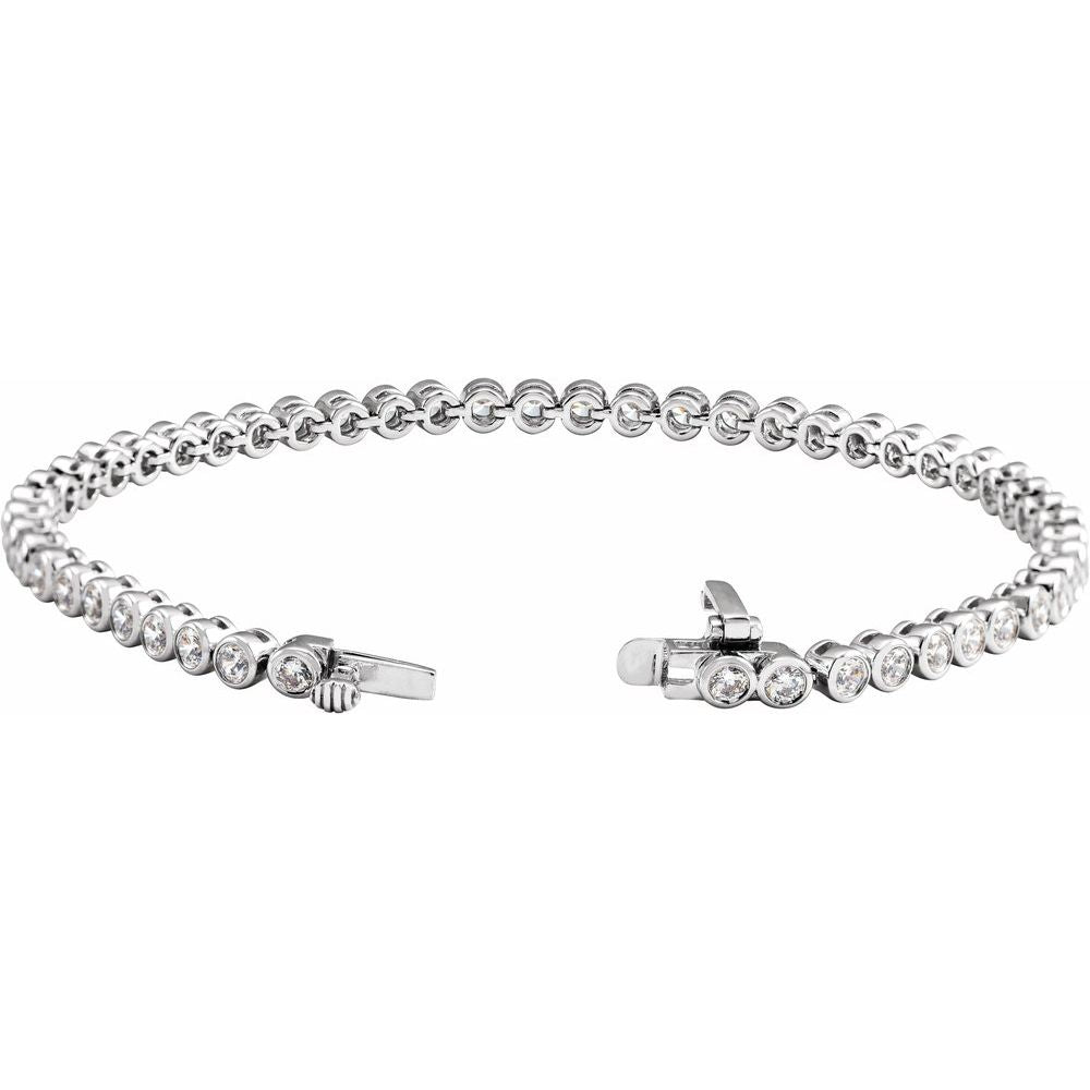 3.5CTW Lab Created Diamond Tennis Bracelet