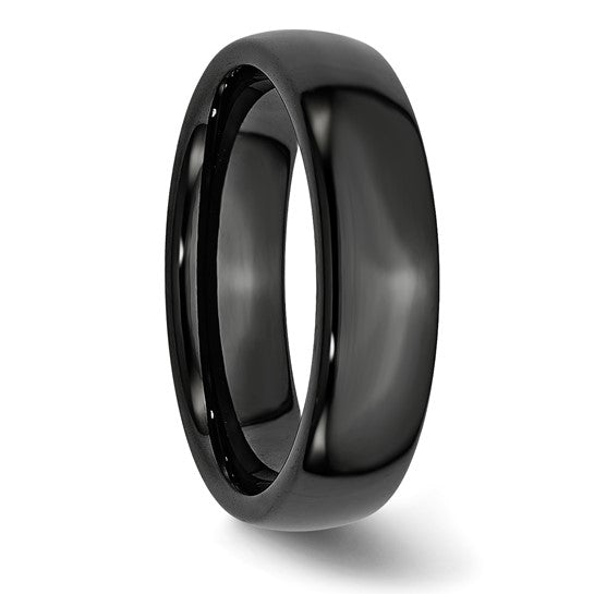 Black Ceramic Band (4-8mm Options Available)