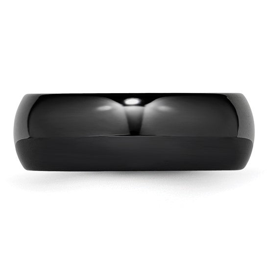 Black Ceramic Band (4-8mm Options Available)