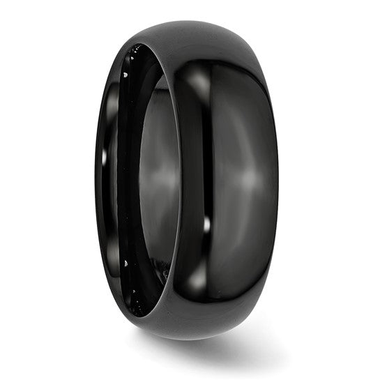 Black Ceramic Band (4-8mm Options Available)
