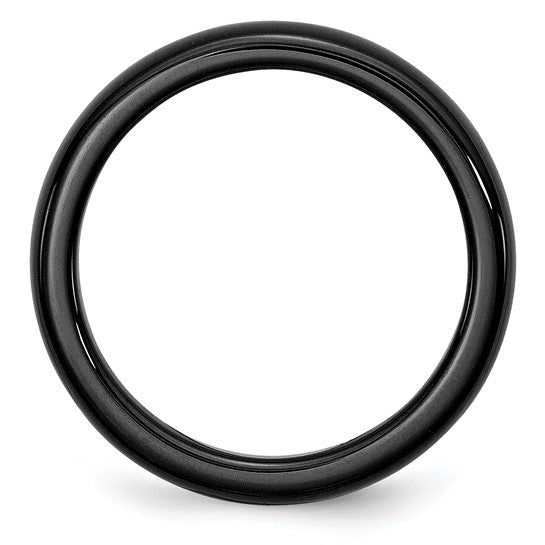 Black Ceramic Band (4-8mm Options Available)
