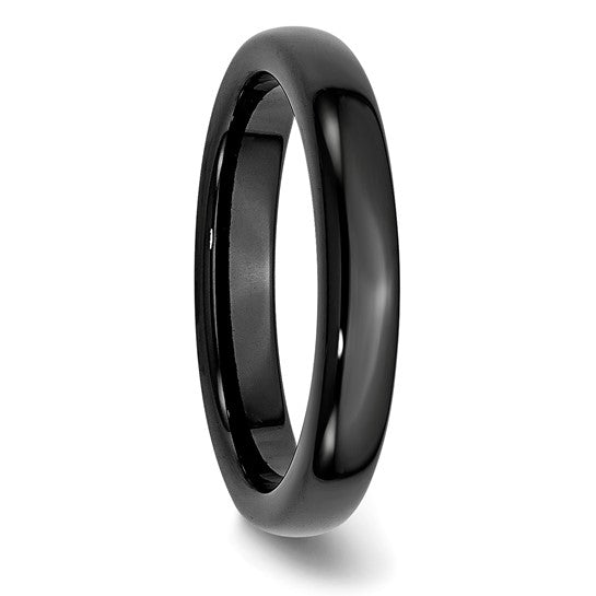 Black Ceramic Band (4-8mm Options Available)