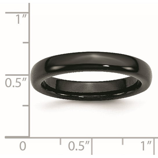 Black Ceramic Band (4-8mm Options Available)