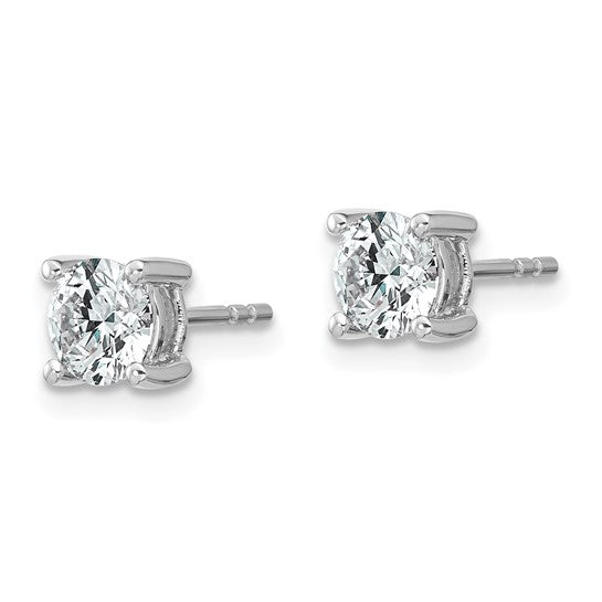 14KW 1CTW Lab-Created Diamond Studs