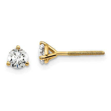 1/2CTW Lab Created Diamond Stud Earrings