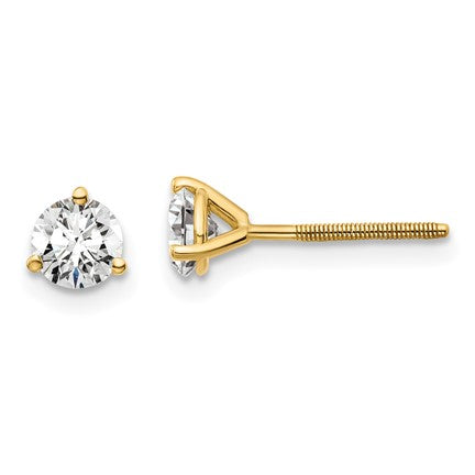 3/4CTW Lab Created Diamond Stud Earrings