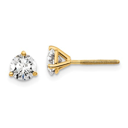 1CTW Lab Created Diamond Stud Earrings