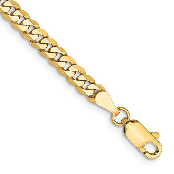 Flat Beveled Curb Chain