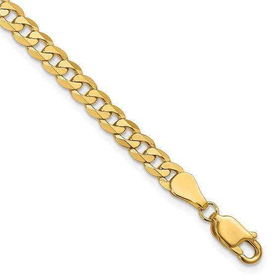 Flat Beveled Curb Chain
