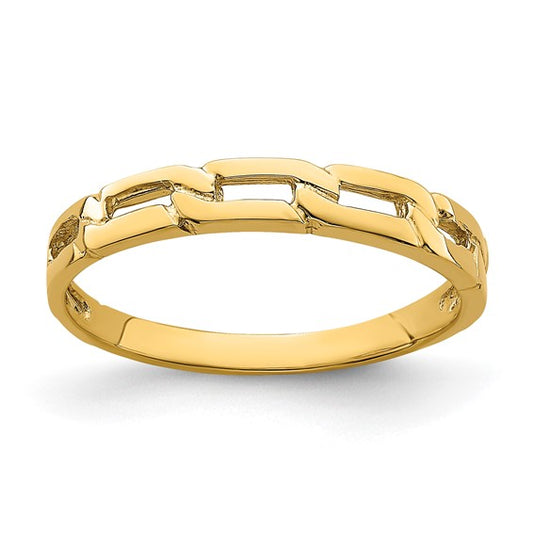 14KY Chain Link Ring