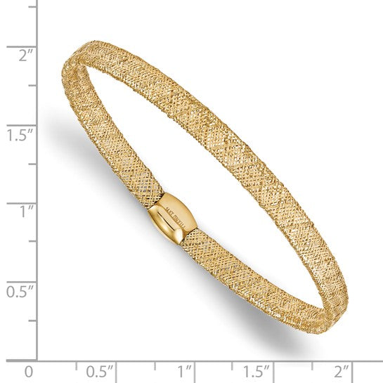 14KY Stretchy Bangle Bracelet