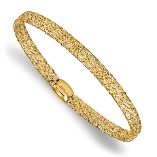 14KY Stretchy Bangle Bracelet