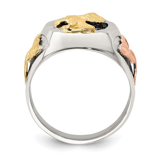 Black Hills Antiqued Freedom Ring