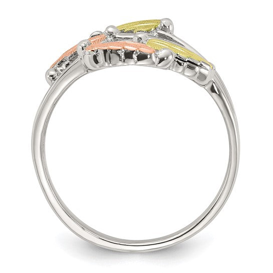 Black Hills Bypass Leaf Ring