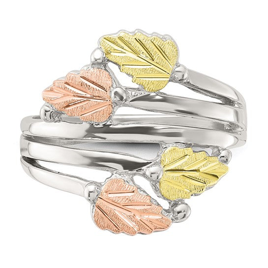 Black Hills Bypass Leaf Ring