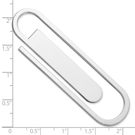 Sterling Silver Paper Clip Money Clip