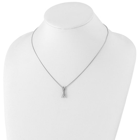 X Diamond Necklace