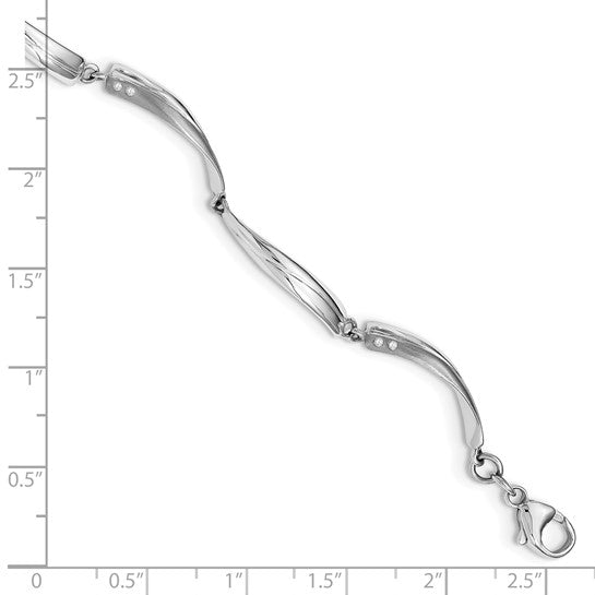 Diamond Twisting Bracelet