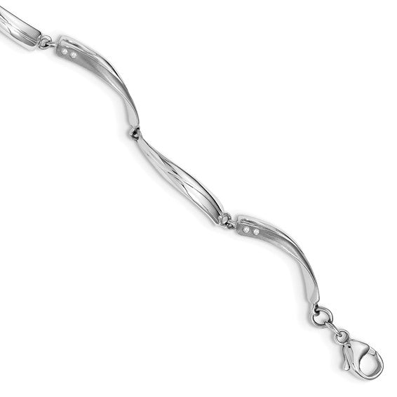Diamond Twisting Bracelet